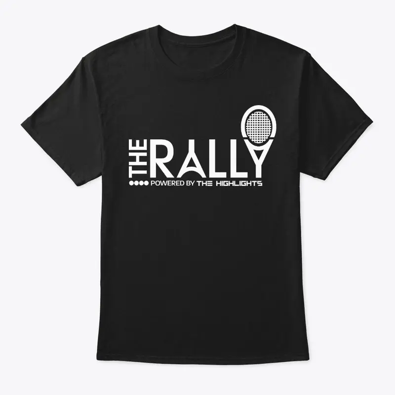 White The Rally Logo