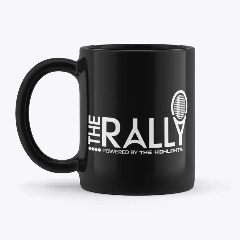 White The Rally Logo