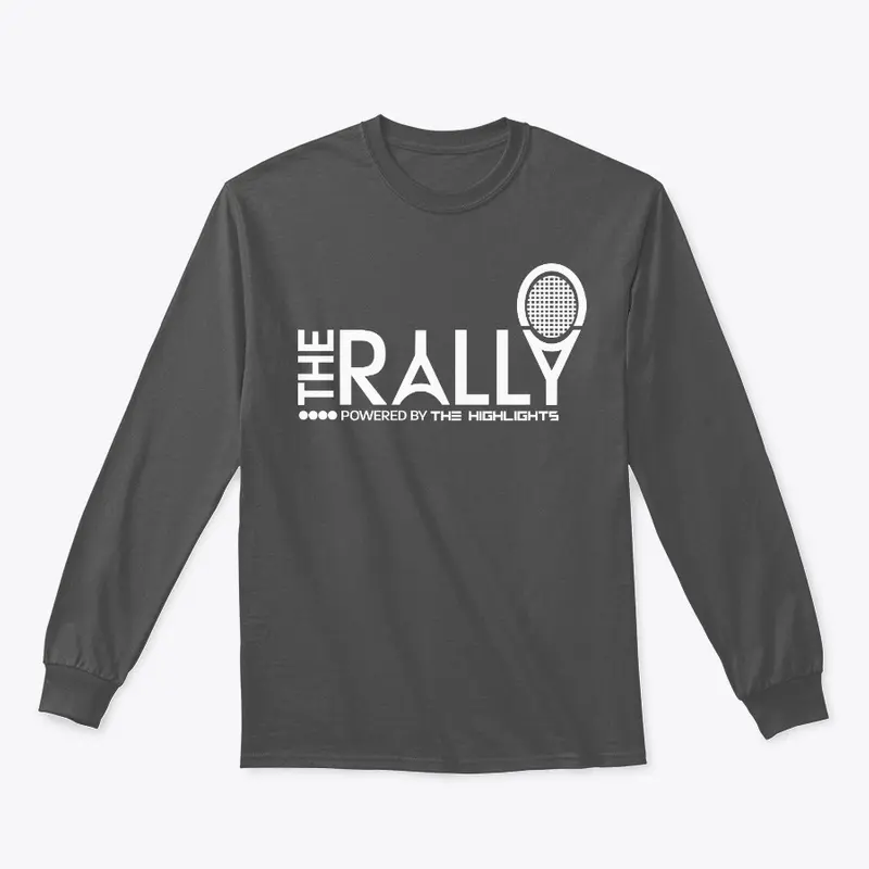 White The Rally Logo