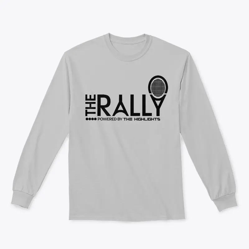 Black The Rally Logo