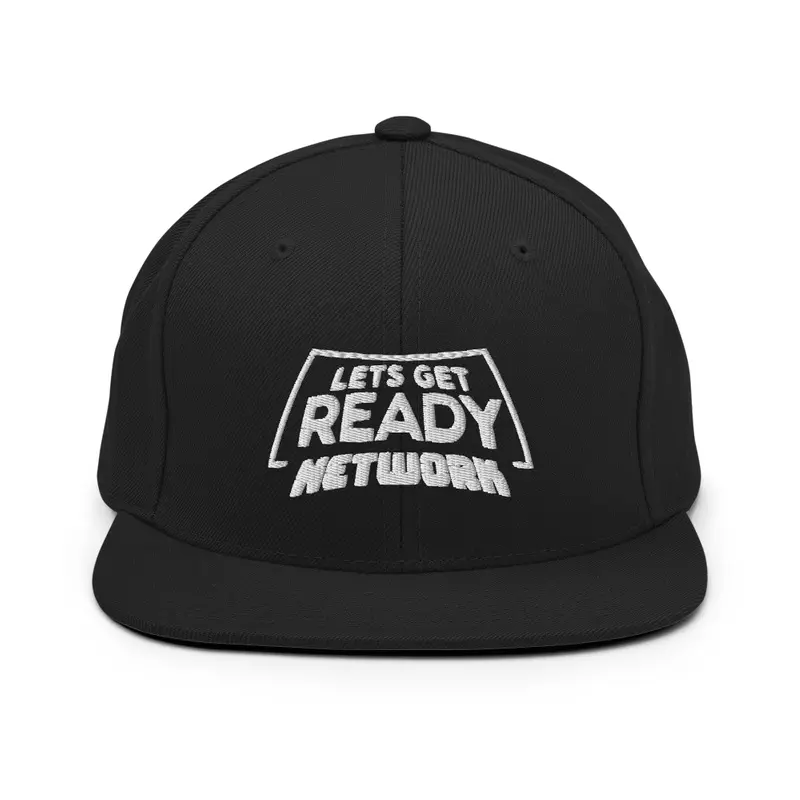 LGR Network Snapback Hat - White Logo